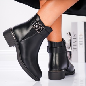Botine Dama - B23-96 Black - Img 3