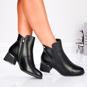 Botine Dama - B24-1519 Black - Img 2