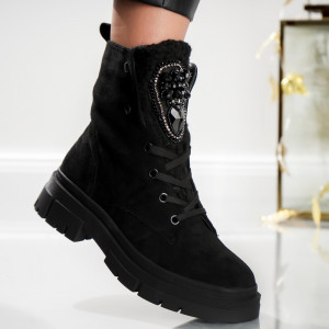Ghete Casual Cleopatra - ABC-959B Black - Img 2