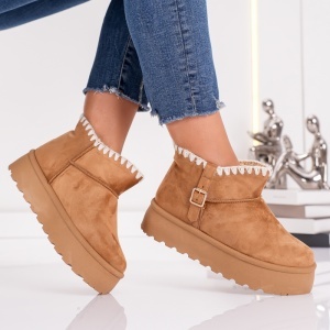 Ghete Casual UG -CozyBelt VL255 Camel - Img 4