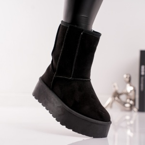 Ghete Casual UG - NordicRise BK321 Black - Img 2