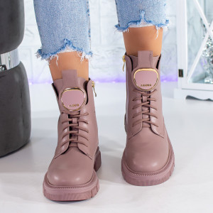 Ghete Dama ABCDE - LMN21-139 Pink - Img 2