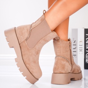 Ghete Dama - B24-1510 Khaki - Img 1