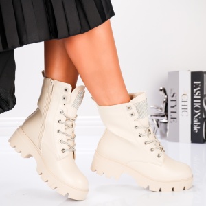 Ghete Dama - B24-1527 Beige - Img 3