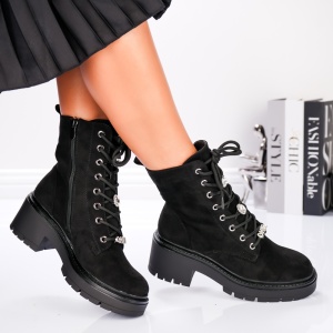 Ghete Dama - B24-1660 Black - Img 2