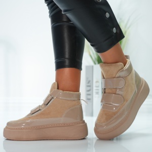 Ghete Dama Kamy ShineBoot- BL557 Khaki - Img 4