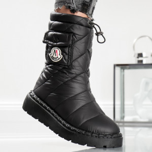 Ghete Dama Monna - J1885 Black - Img 2