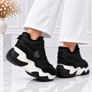 Ghete Dama Urban Vela - JC8812 Black - Img 2