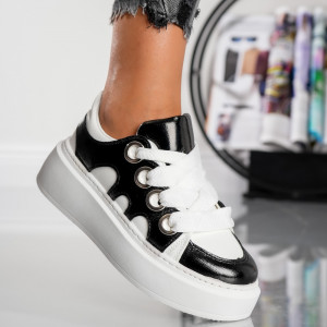 Pantofi Casual Carim - ABC-388 Black - Img 1
