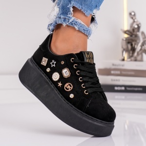 Pantofi Casual Love- MK083 Black