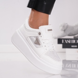 Pantofi Casual Meaw - MK150 White