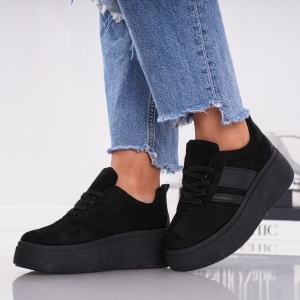 Pantofi Casual StripeWalk - H35 Black - Img 4