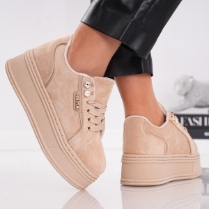 Pantofi Casual VelvetClass - MK162 Beige