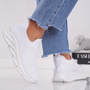 Pantofi Sport Easy - J2390M-2 All White