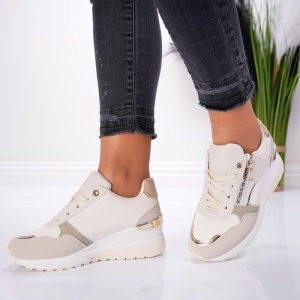 Pantofi Sport Fession - NB716 Beige - Img 4