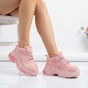 Pantofi Sport Triple S - BL608 Pink