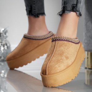 Papuci Casual UG -Arctic Edge H129 Camel - Img 3