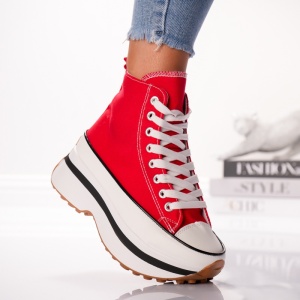 Bascheti Dama Zea High - LA831 Red - Img 3