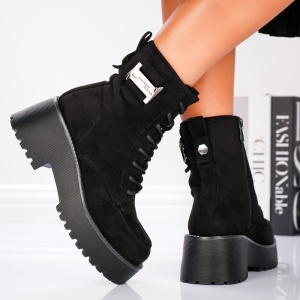Ghete Casual Gloria - B24-1507A Black - Img 2