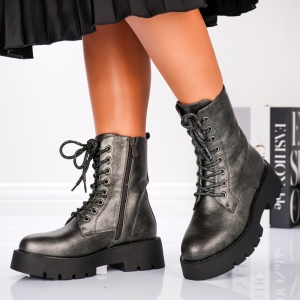 Ghete Casual - IronLace B24-1511 Gun - Img 4