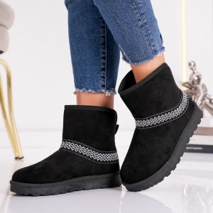 Ghete Casual UG - Cozy Line BK331 Black - Img 4