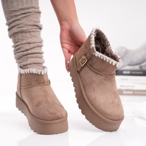 Ghete Casual UG - CozyBelt VL255 Khaki - Img 3