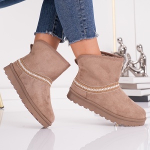 Ghete Casual UG - CozyLine BK331 Khaki - Img 2