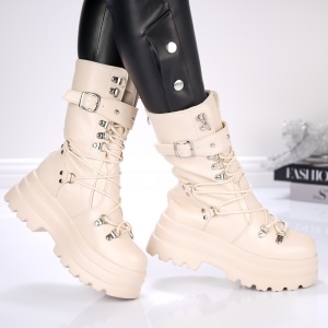 Ghete Dama - 3WL28 Beige - Img 3