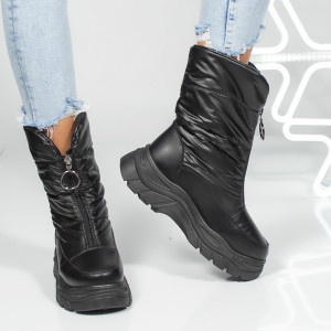 Ghete Dama Apreschiuri Hanna Plus - BE21020 Black - Img 2