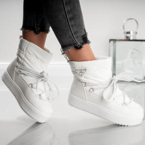 Ghete Dama FSH Low - J1882 White - Img 1