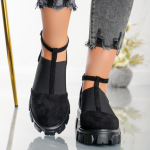 Pantofi Casual Alexe - C-65 Black - Img 4