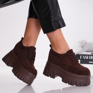 Pantofi Casual Class Go - A5213 Brown - Img 2