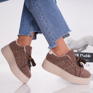 Pantofi Casual TasselStyle - MK190 Brown - Img 2