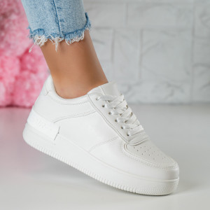 Pantofi Sport Air Classic - J1850 White - Img 2