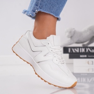 Pantofi Sport NB - H21 White - Img 3