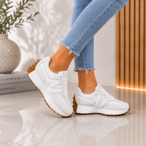 Pantofi Sport NB - H21 White - Img 4