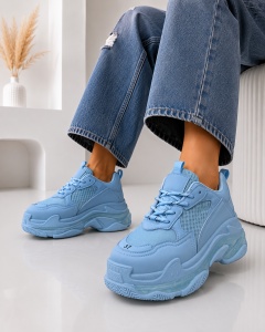 Pantofi Sport Triple S - BL608 Blue