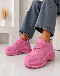 Pantofi Sport Triple S - BL608 Fuchsia