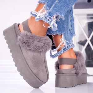 Papuci Casual UG - AD-8 Grey - Img 1