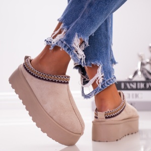 Papuci Casual UG -Arctic Edge H129 Beige - Img 2
