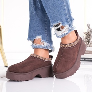 Papuci Casual UG - UrbanLift BK301 Brown - Img 4