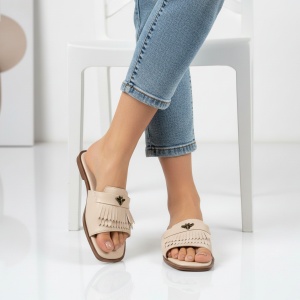 Papuci Dama - PS69 Beige - Img 3