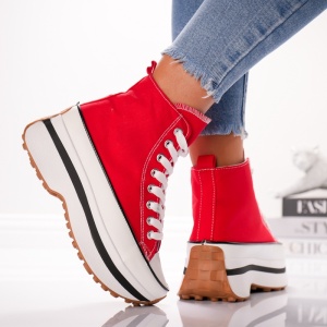 Bascheti Dama Zea High - LA831 Red - Img 1