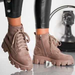 Ghete Casual Allan - C132 Khaki - Img 3
