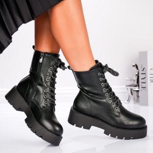 Ghete Casual - B24-1511 Black - Img 2