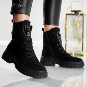Ghete Casual Cleopatra - ABC-959B Black - Img 3