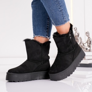 Ghete Casual UG Arctic Lift- VL257 Black