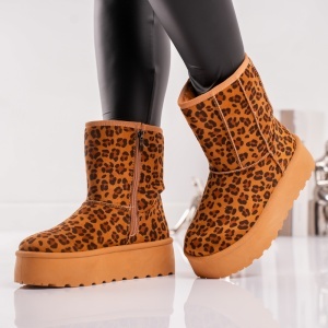 Ghete Casual UG - NordicRise BK321 Leopard - Img 4