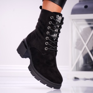 Ghete Dama - GlamViper SH0320-1 Black - Img 2