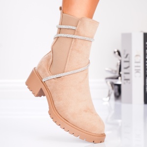 Ghete Dama - Stella Twist Boots SH1351 Khaki - Img 2